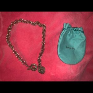 Tiffany and Co. bracelet and necklace